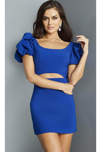 Jovani 09504 - Cocktail Dress with Cutout Back Detail - Prom