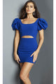 Jovani 09504 - Cocktail Dress with Cutout Back Detail - Prom
