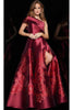 Jovani 09610 Breathtaking One-Shoulder Floral Ballgown - Prom