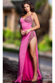 Jovani 09723 - Embellished Sleeveless Prom Gown - Prom