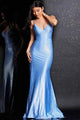 Jovani 220110 - Beaded Lace-Up Back Prom Dress - Prom