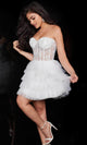 Jovani 22227 - Embellished Strapless Party Dress - Prom