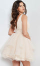 Jovani - 22279 After Prom Dress with Ruffle Shoulder - Prom