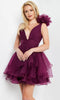 Jovani - 22279 After Prom Dress with Ruffle Shoulder - Prom