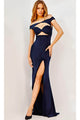 Jovani 22345 - Off-Shoulder Cutout Evening Dress - Prom