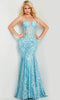 Jovani 22601 - Glittering Strapless Prom Gown - Prom