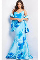 Jovani 22706 - Floral Printed Dress - Prom