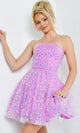 Jovani 22815 - Strapless Tulle Evening Dress - Prom