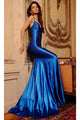 Jovani 23010 - Jewel Embellished Trumpet Prom Dress - Prom