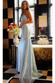 Jovani 23010 - Jewel Embellished Trumpet Prom Dress - Prom