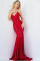 Jovani 23010 - Jewel Embellished Trumpet Prom Dress - Prom