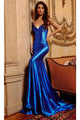 Jovani 23010 - Jewel Embellished Trumpet Prom Dress - Prom