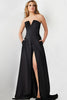 Jovani 23150 - Strapless Double Slit Jumpsuit With Overskirt - Prom