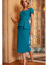 Jovani 23189 - Elegant Peplum Sheath Formal Dress