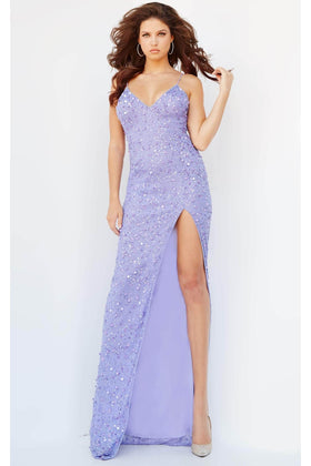 Jovani 23260 - Prom Dress with Lace-Up Back