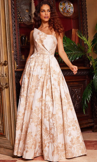 Jovani 23625 - Strapless A-Line Evening Gown - Prom