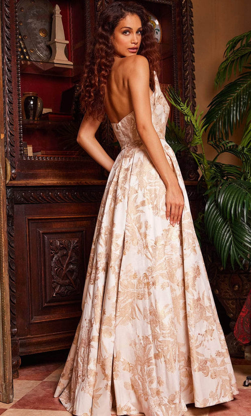 Jovani 23625 - Strapless A-Line Evening Gown - Prom