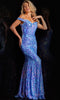 Jovani 23675 - Iridescent Sequin Prom Gown - Prom