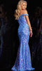 Jovani 23675 - Iridescent Sequin Prom Gown - Prom