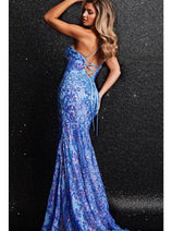 Jovani 23676 - Strappy Back Prom Gown