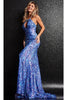 Jovani 23676 - Strappy Back Prom Gown - Prom