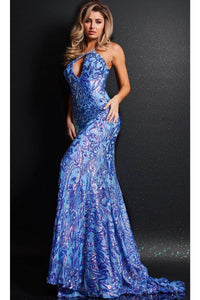 Jovani 23676 - Strappy Back Prom Gown - Prom