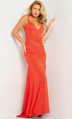 Jovani 23688 - Dazzling Glitter V-Neck Prom Dress - Prom