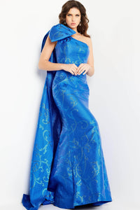 Jovani 23742 Oversized Bow Mermaid Gown for Prom - Prom