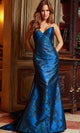 Jovani 23898 - Strapless Evening Gown with Bow Accent - Prom