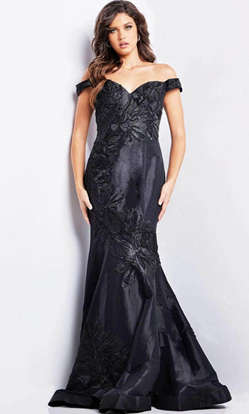 Jovani 23928 - Sweetheart Neckline Embroidered Dress - Prom