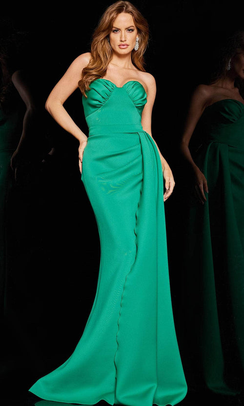 Jovani 24015 - Ruched Sweetheart Evening Gown - Prom