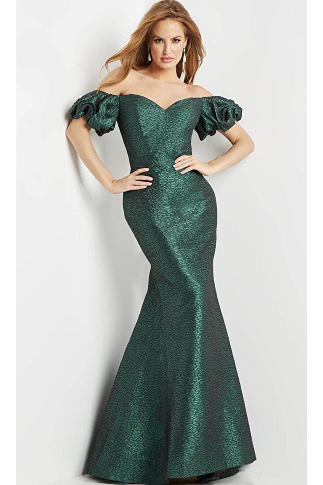 Jovani 24044 Enchanting Off-Shoulder Evening Gown - Prom