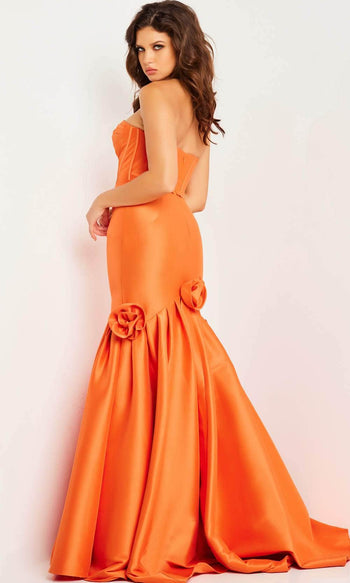 Jovani 24613 - Strapless Corset-Style Prom Gown - Prom
