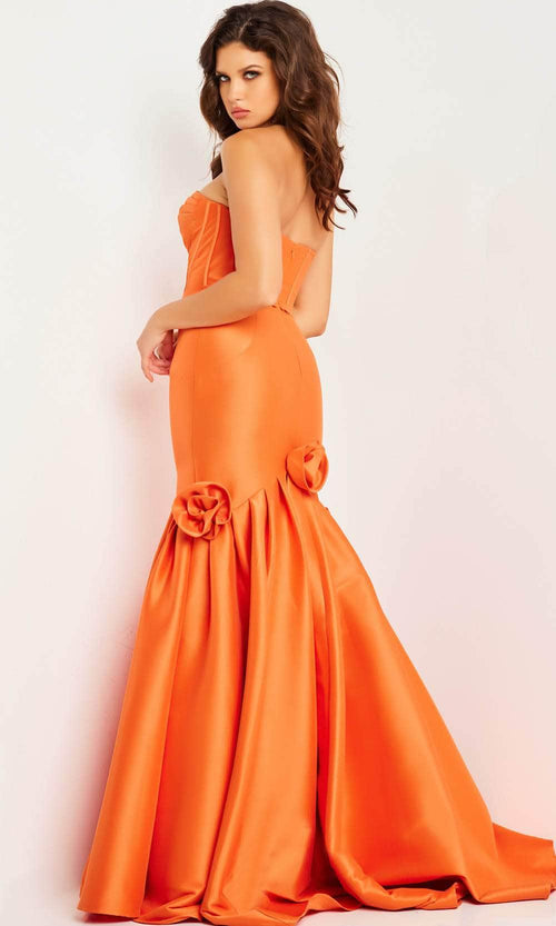 Jovani 24613 - Strapless Corset-Style Prom Gown - Prom