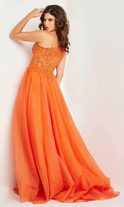 Jovani 25688 - Asymmetric A-Line Prom Gown - Prom