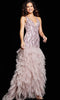 Jovani 25853 - V-Neck Mermaid Dress - Prom