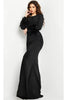 Jovani 25898 - Sheath Mother of the Groom Dress with Ruched Back - Prom