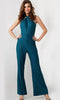 Jovani 25977 - Crisscross Halter Sleeveless Jumpsuit - Prom