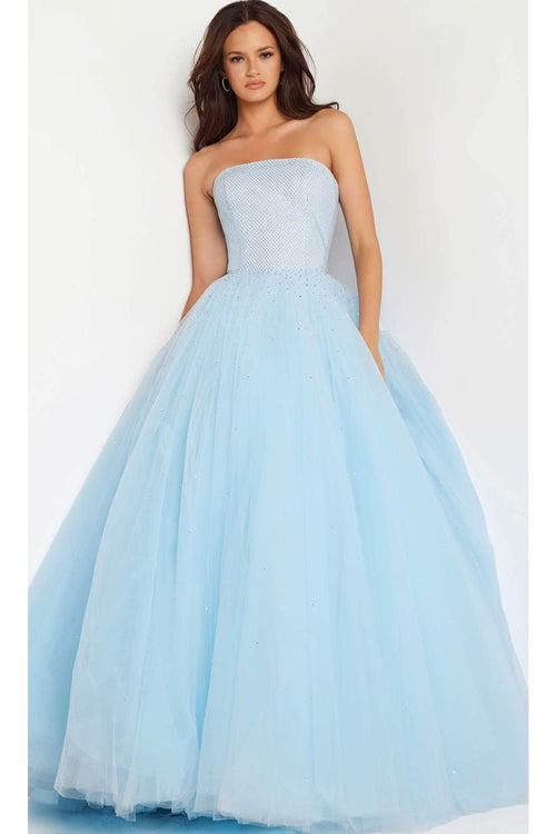 Jovani 25991 - Straight Across Ballgown - Prom