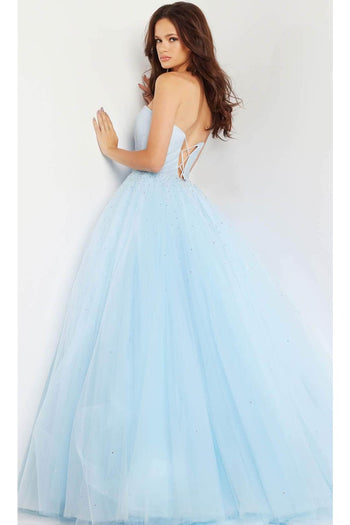 Jovani 25991 - Straight Across Ballgown - Prom