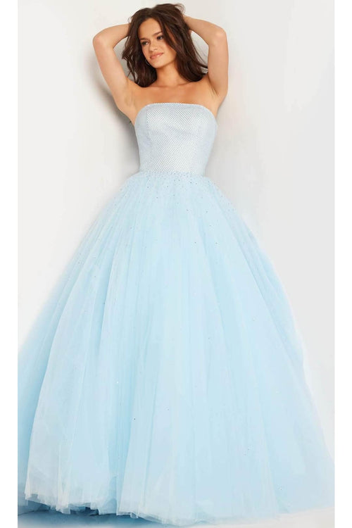Jovani 25991 - Straight Across Ballgown - Prom