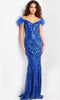 Jovani 26041- dress featuring eye-catching feathered - Prom