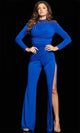 Jovani 26080 - Beaded High Neck Jumpsuit - Prom