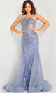 Jovani 26112 - Sparkling Illusion Corset Prom Dress - Prom