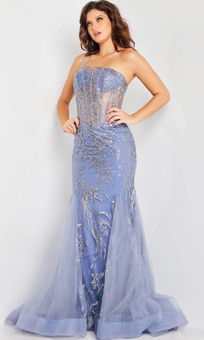 Jovani 26112 - Sparkling Illusion Corset Prom Dress - Prom