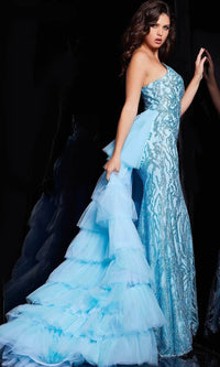 Jovani 26119 - Sparkling Fitted Prom Dress - Prom