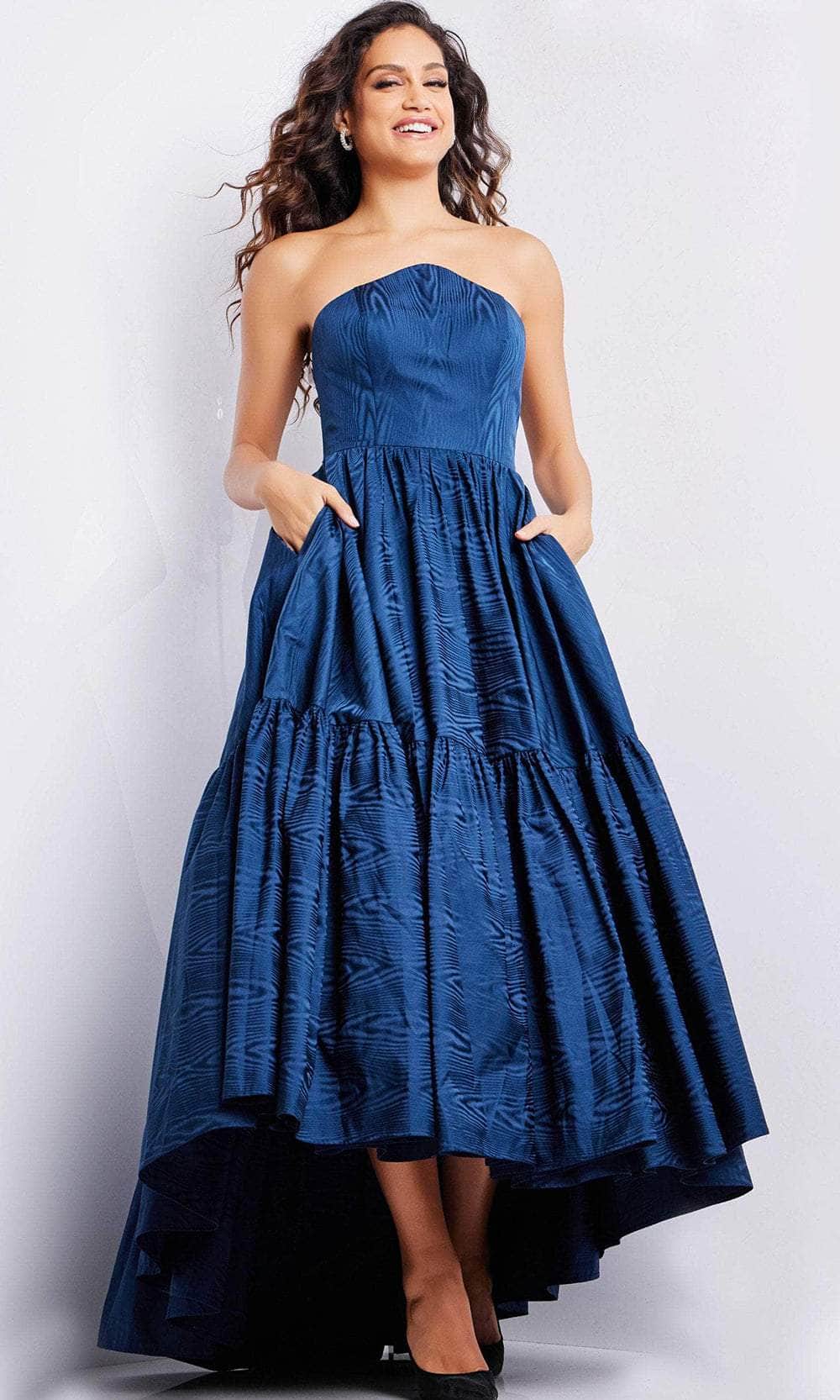 Jovani 26152 - Strapless A-Line Formal Gown - Prom