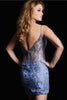 Jovani - 26179 Homecoming Dress with Sheer Corset - Prom