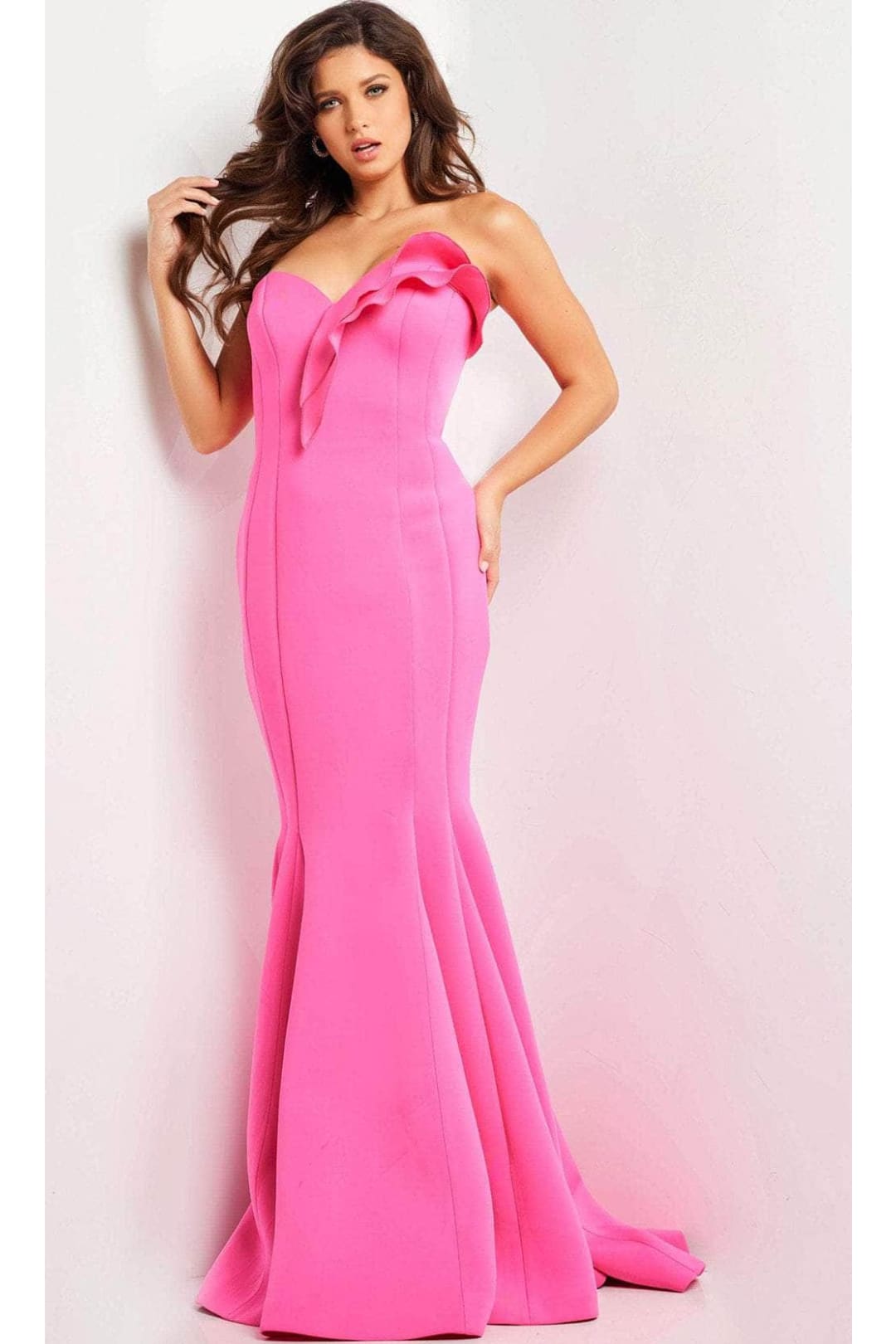 Jovani 26200 - Stunning Sweetheart Evening Dress with Ruffles - Prom