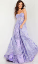 Jovani 26223 - Floral Illusion Ballgown - Prom